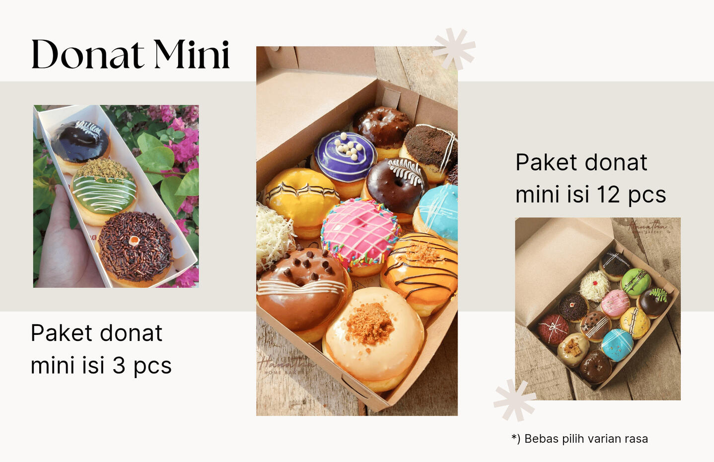 Paket Donat Mini